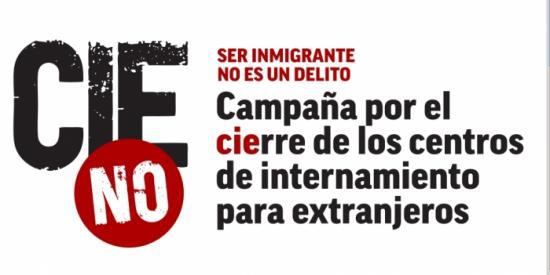 15J Por el CIErre de los Centros de internamiento de extranjeros #CIEsNO Logo3